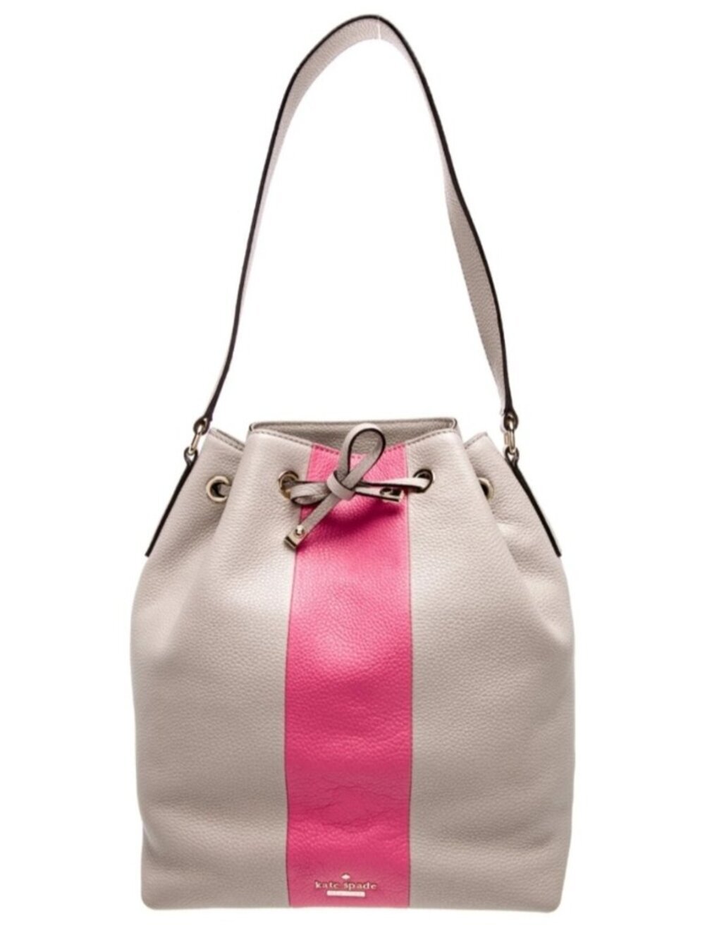 Kate Spade Bennett Seren Bucket Bag Drawstring Purse